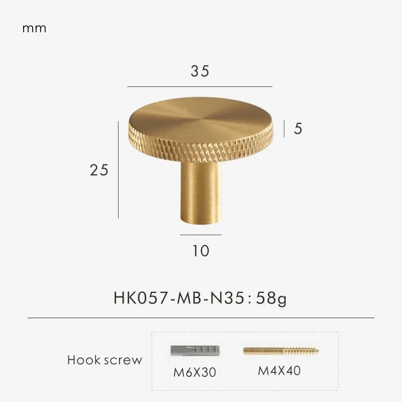 Brybeno Solid Brass Knobs and Handles