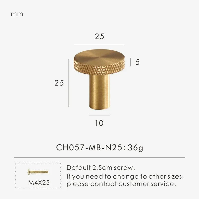 Brybeno Solid Brass Knobs and Handles