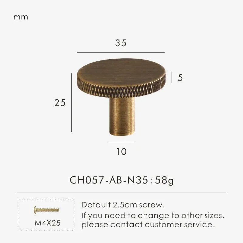 Brybeno Solid Brass Knobs and Handles