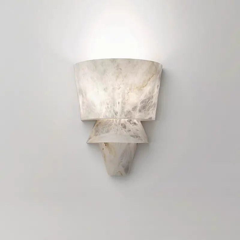 Bryfella Marble Wall Light