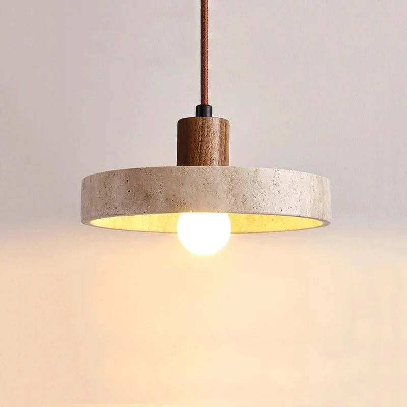 Brylola Travertine Pendant Lamp