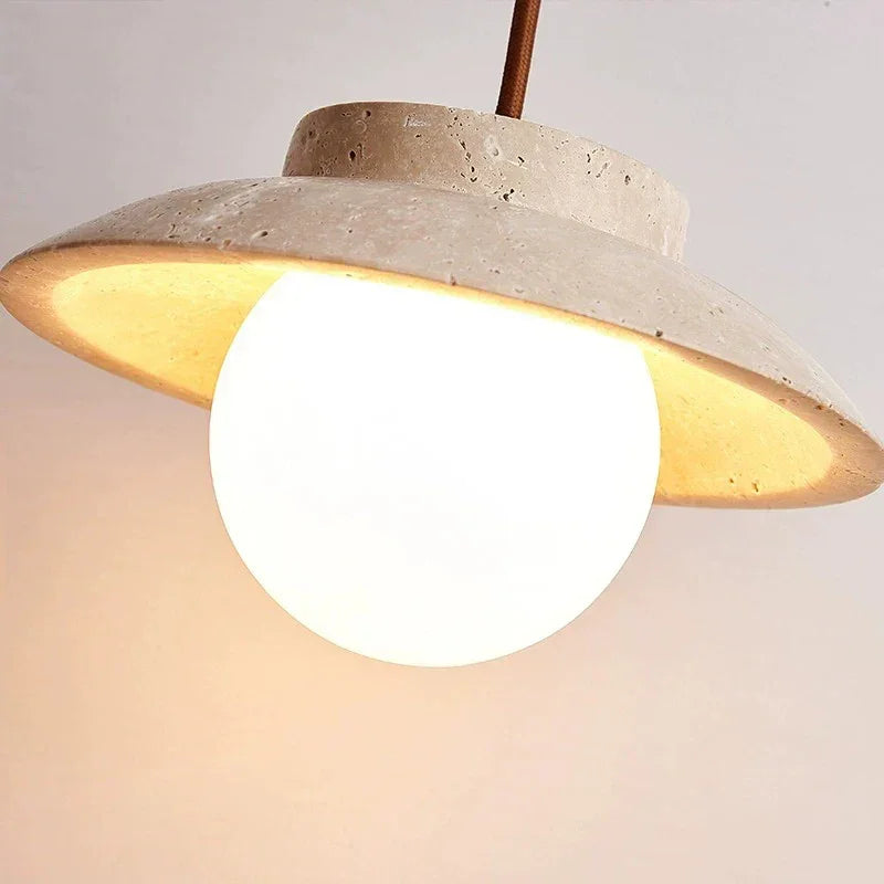 Brymia Travertine Pendant Lamp