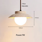 Brymia Travertine Pendant Lamp