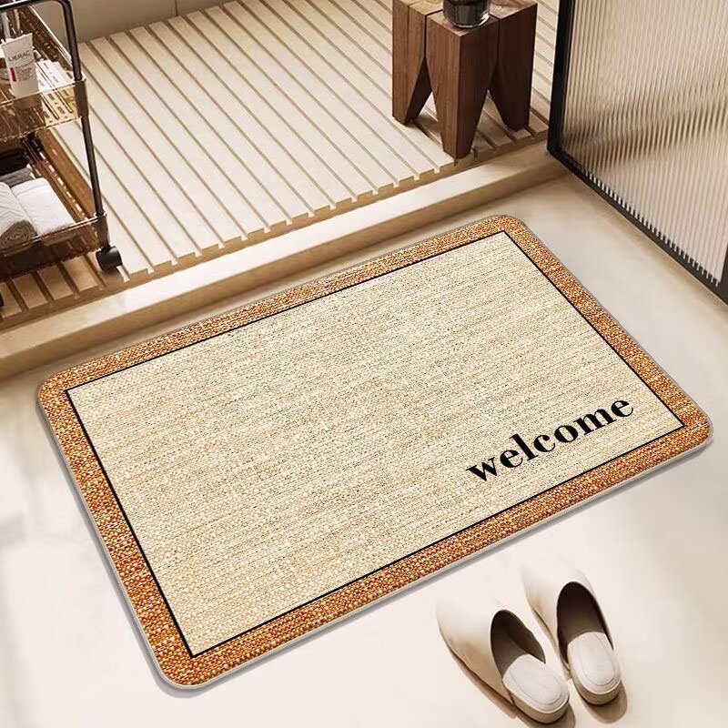 Butterfly-Inspired Decorative Bath Mat | High & Bury