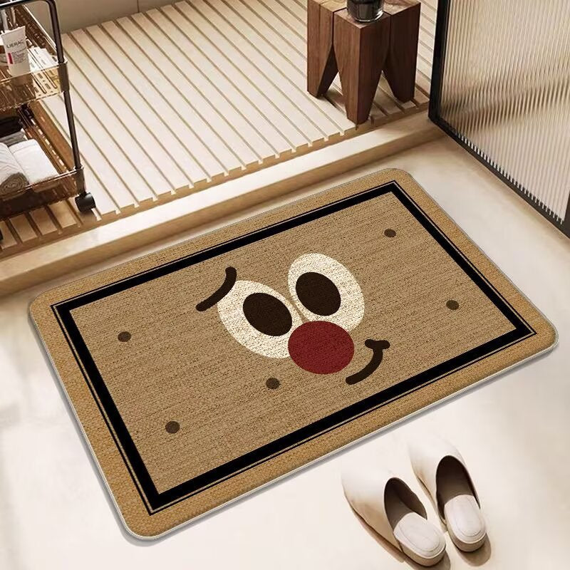 Butterfly-Inspired Decorative Bath Mat | High & Bury