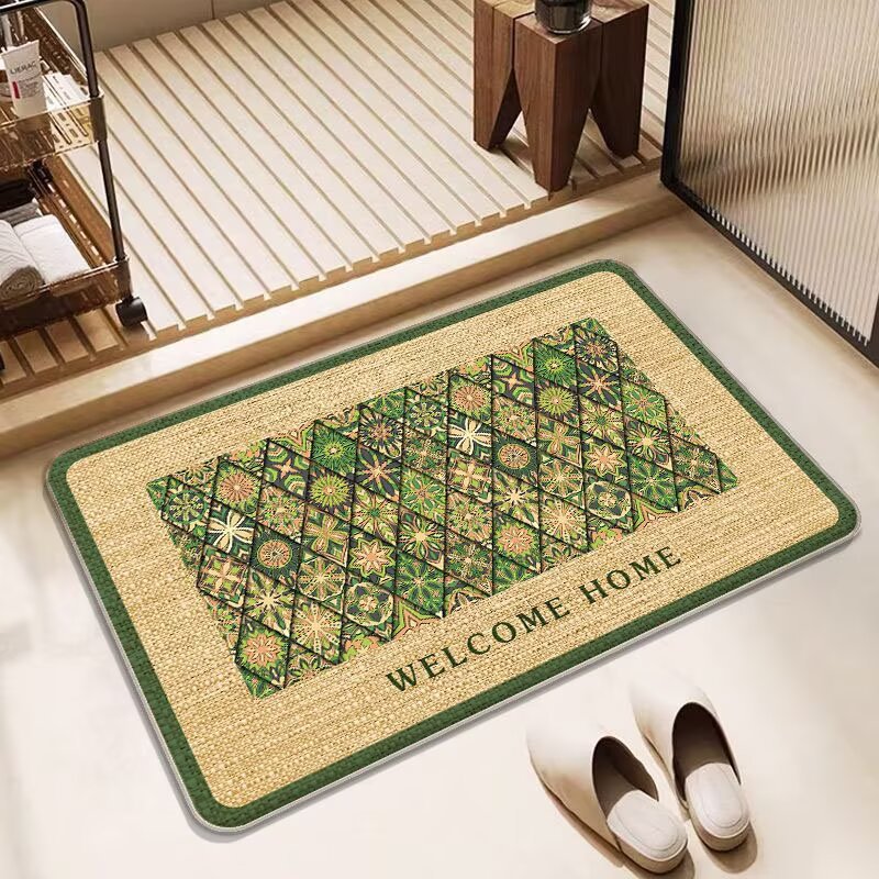 Butterfly-Inspired Decorative Bath Mat | High & Bury