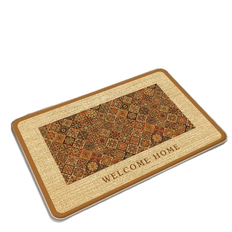 Butterfly-Inspired Decorative Bath Mat | High & Bury
