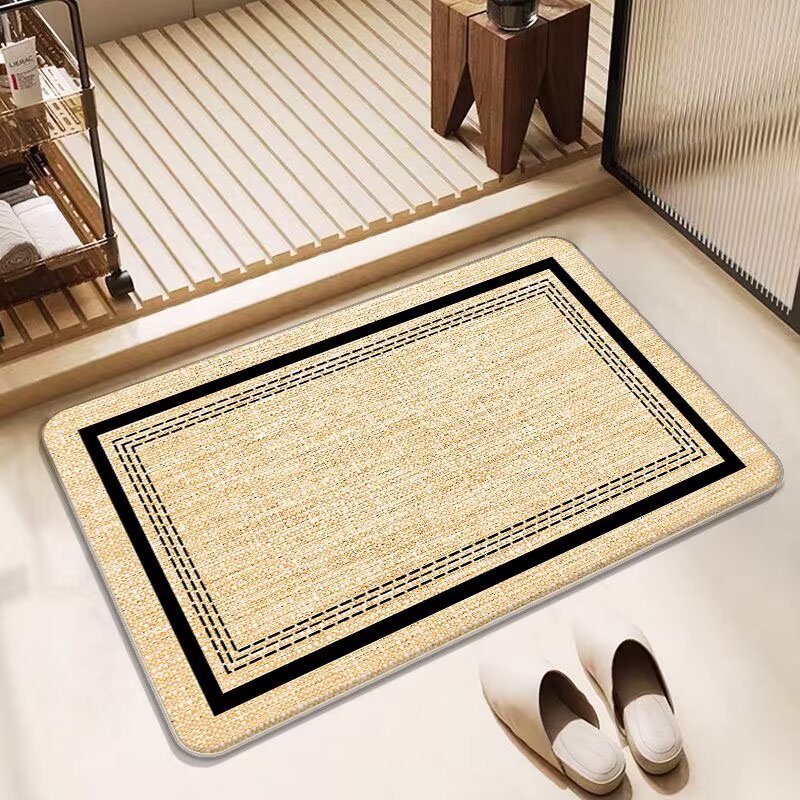 Butterfly-Inspired Decorative Bath Mat | High & Bury