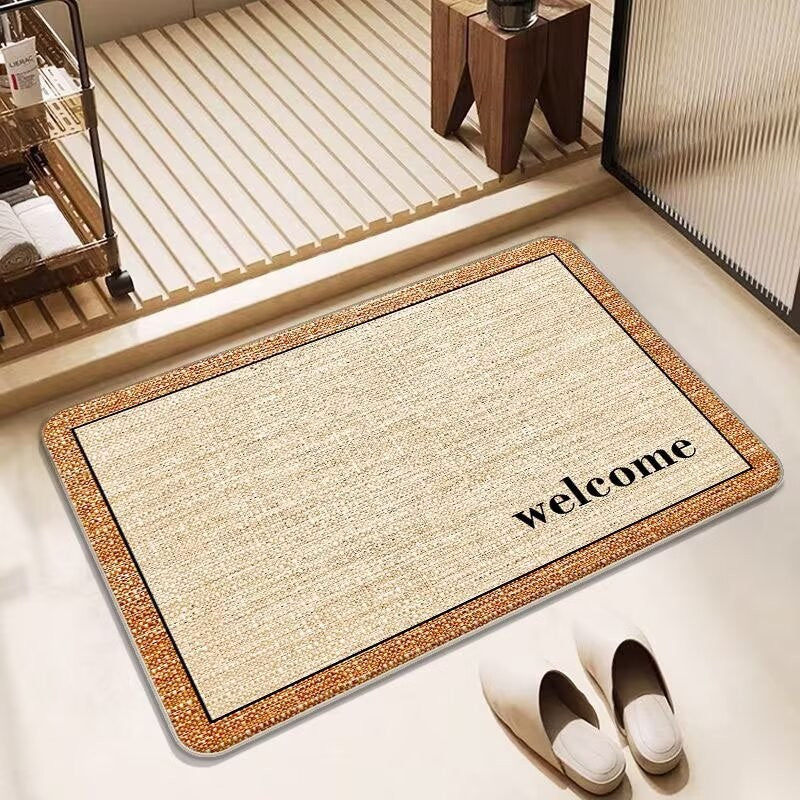Butterfly-Inspired Decorative Bath Mat | High & Bury