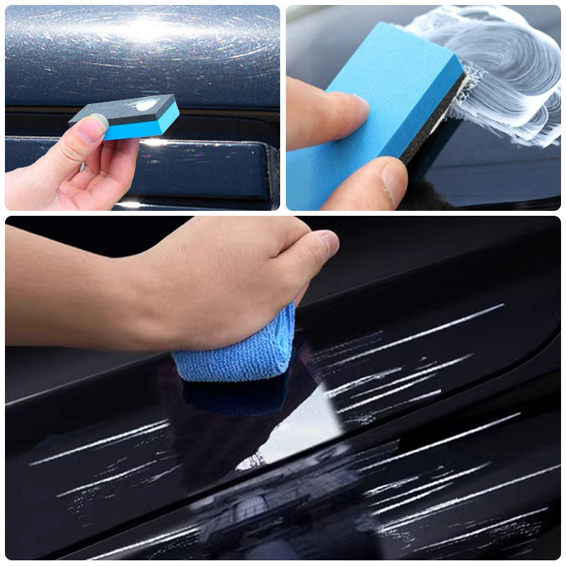 Car Paint Scratch Repair Paste with Sponge, 10 x 18 cm, 20g, view 6