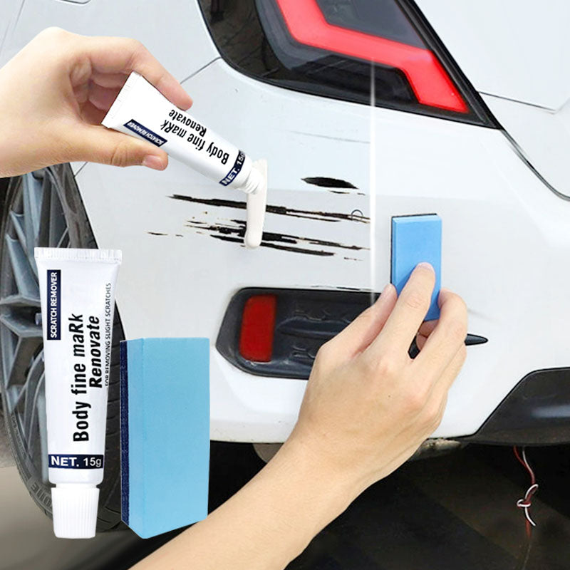 Car Paint Scratch Repair Paste with Sponge, 10 x 18 cm, 20g
