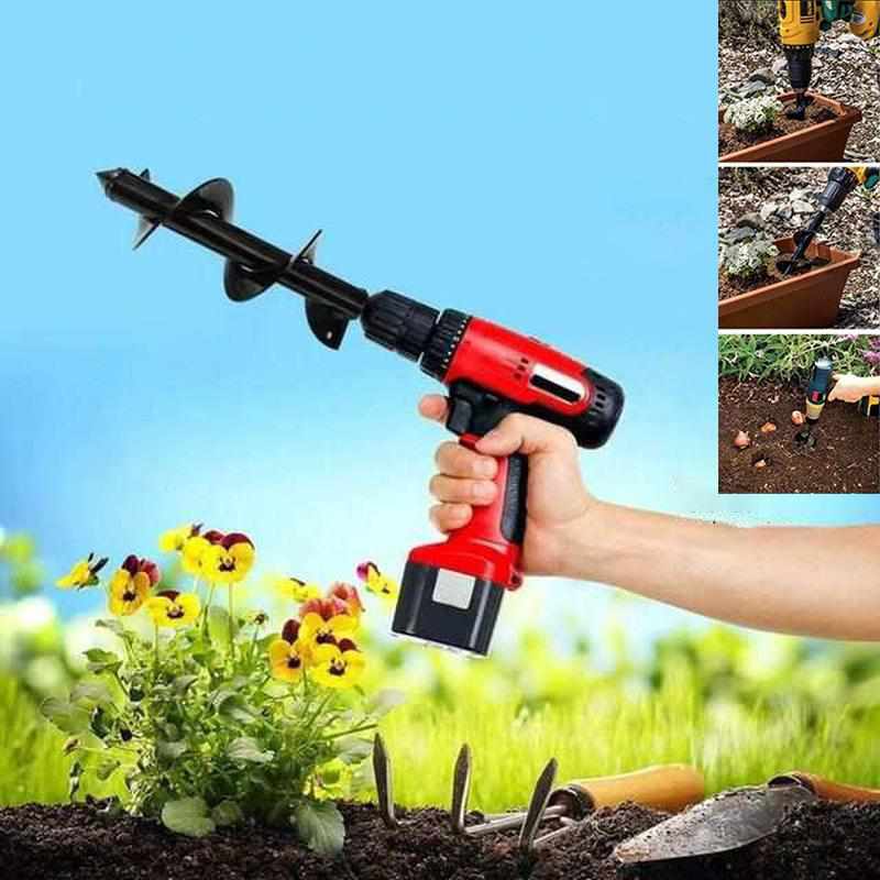 Carbon Steel Garden Hole Digger for Planting, Size M or L, view 5