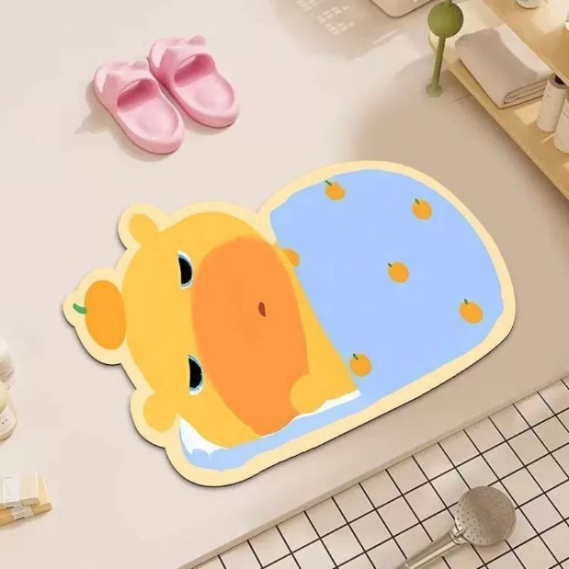 Cartoon Bathroom Mat | High & Bury