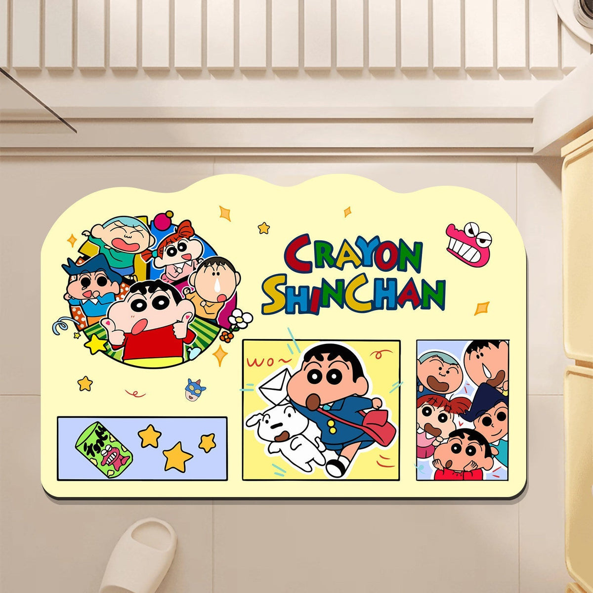 Cartoon Character Bathroom Mat | High & Bury