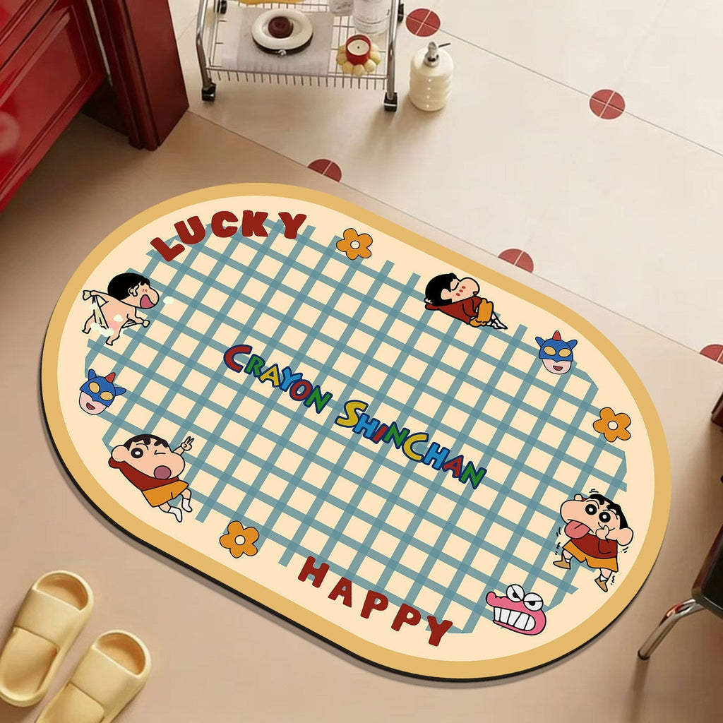 Cartoon Character Bathroom Mat | High & Bury