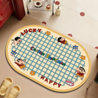 Cartoon Character Bathroom Mat | High & Bury