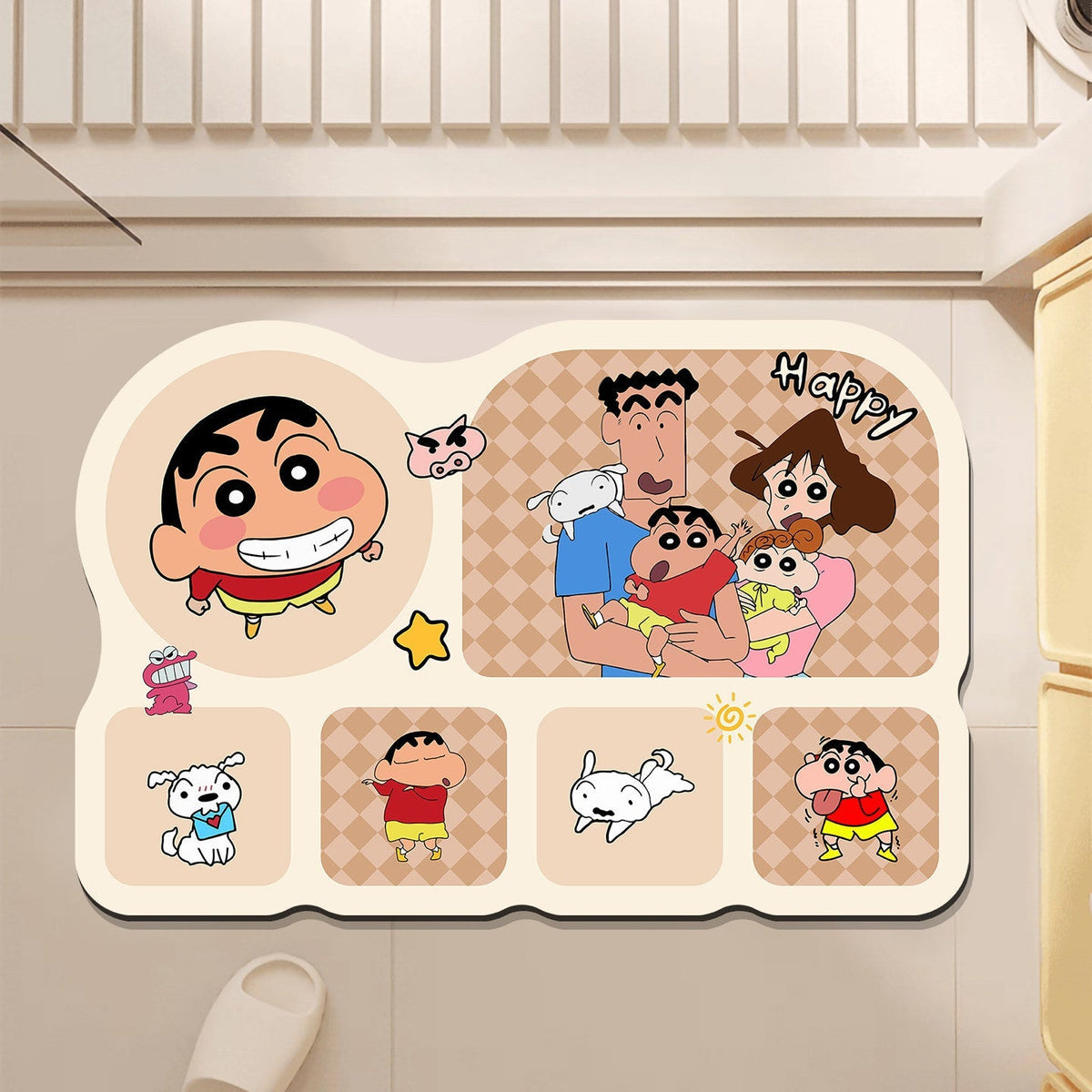 Cartoon Character Bathroom Mat | High & Bury
