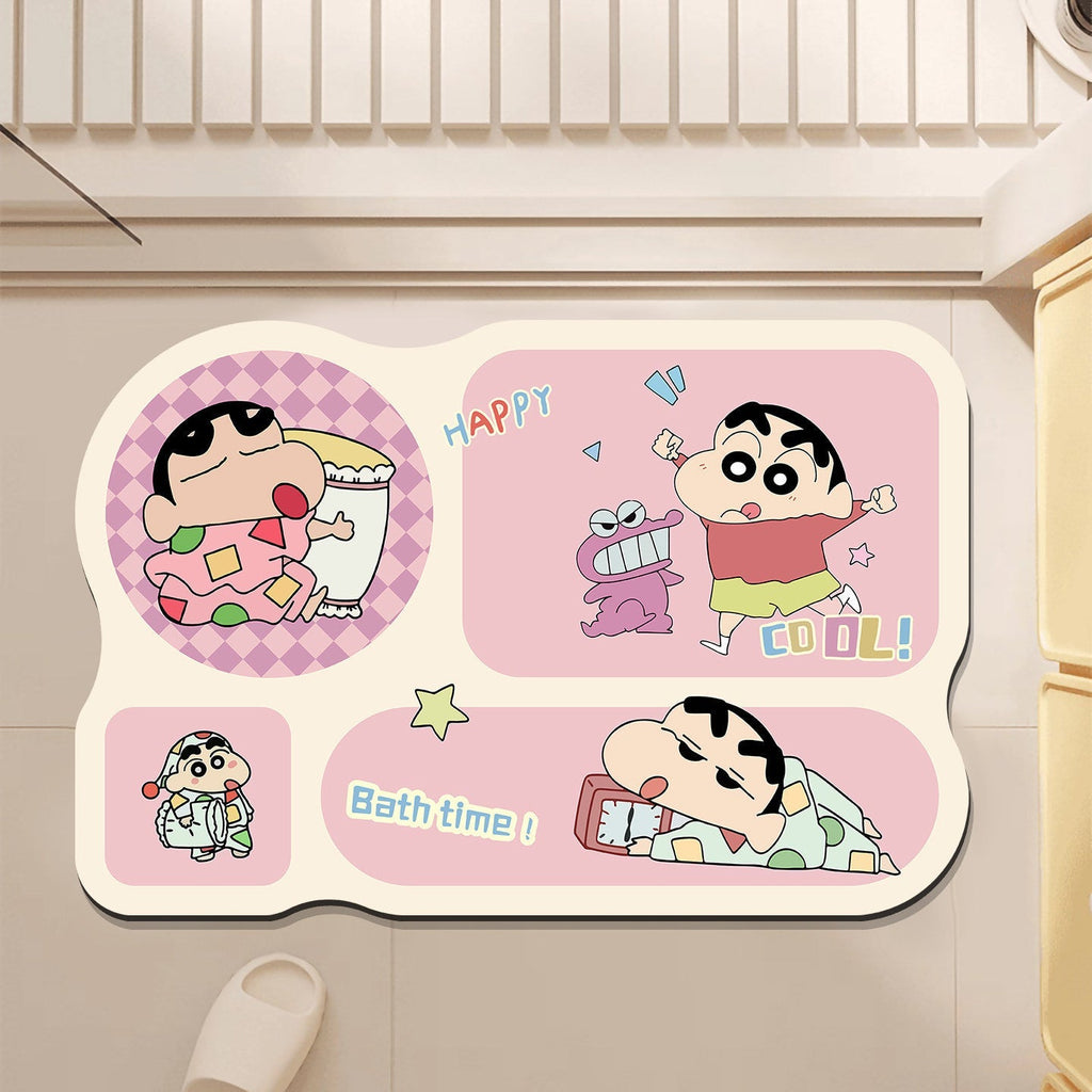 Cartoon Character Bathroom Mat | High & Bury