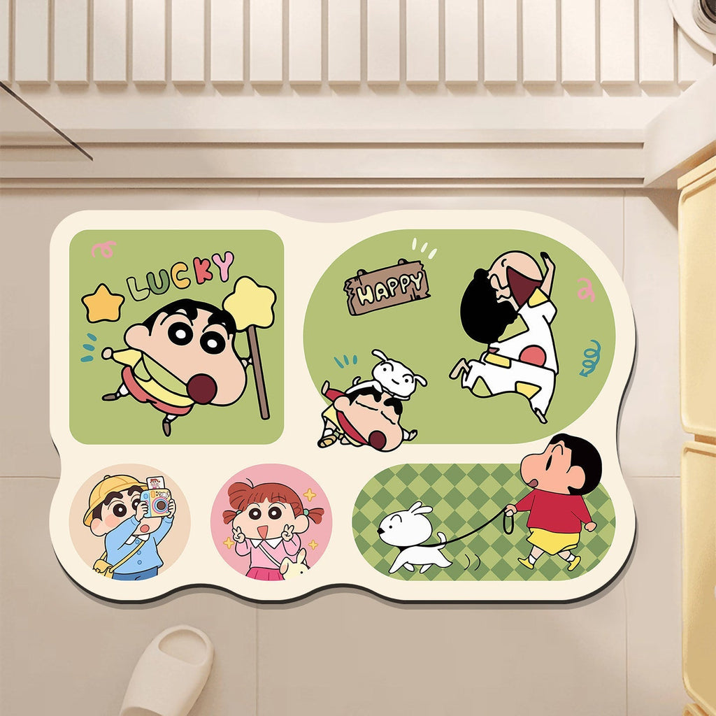Cartoon Character Bathroom Mat | High & Bury