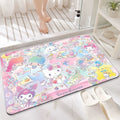 Cartoon Character Memory Foam Bath Mat | High & Bury