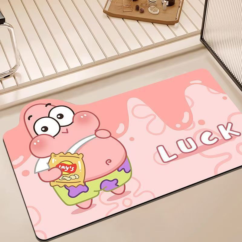 Cartoon Character Themed Bath Mat | High & Bury