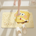Cartoon Character Themed Bath Mat | High & Bury