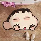 Cartoon Character Themed Floor Mat | High & Bury