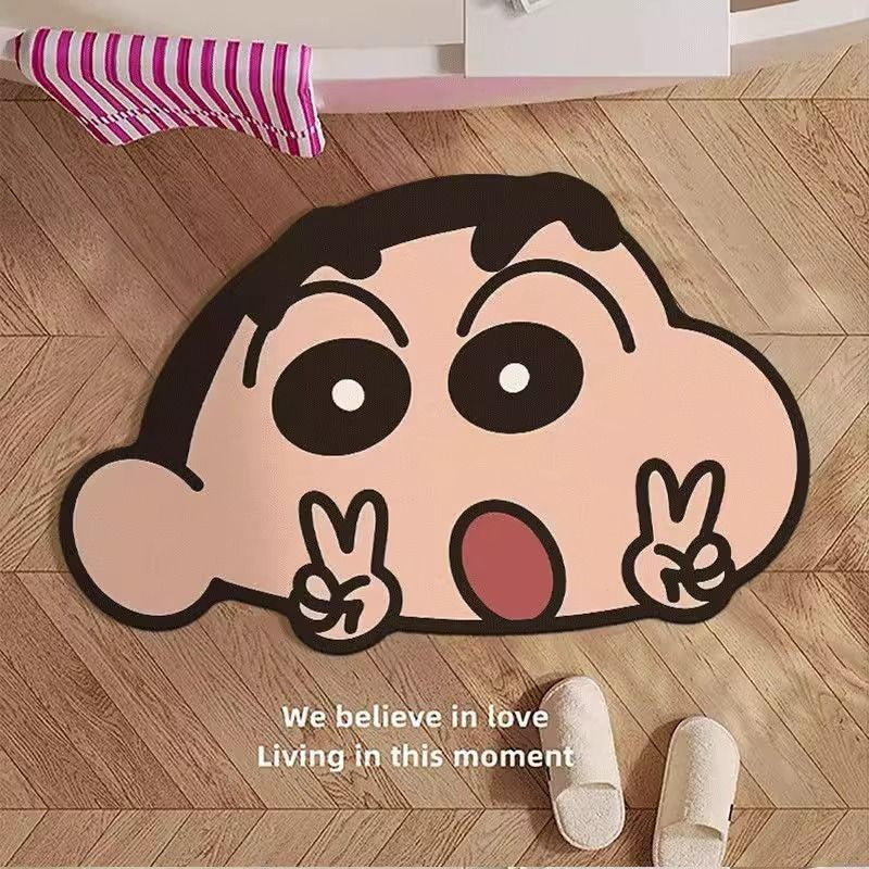 Cartoon Character Themed Floor Mat | High & Bury