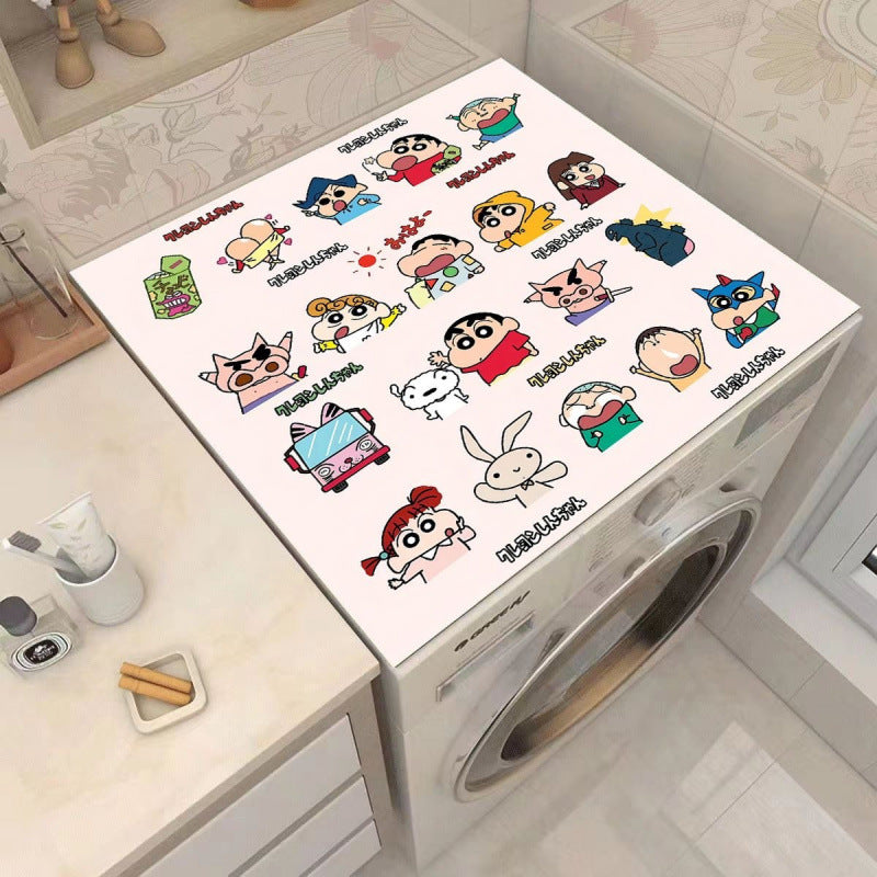 Cartoon Character-Themed Washing Machine Mat | High & Bury