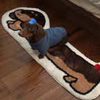 Cartoon Duck Shaped Plush Bath Mat | High & Bury