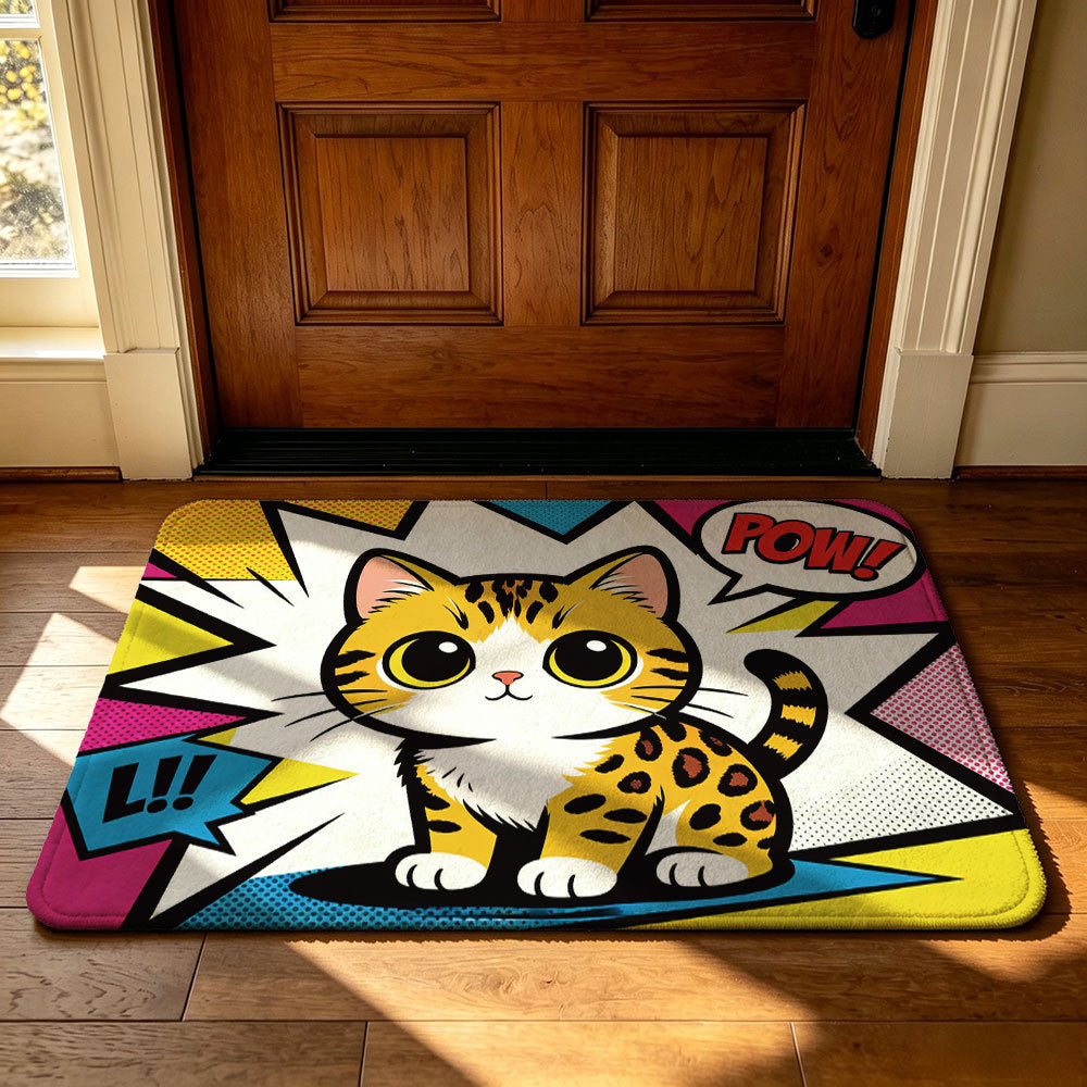 Cartoon-Themed Area Mat | High & Bury