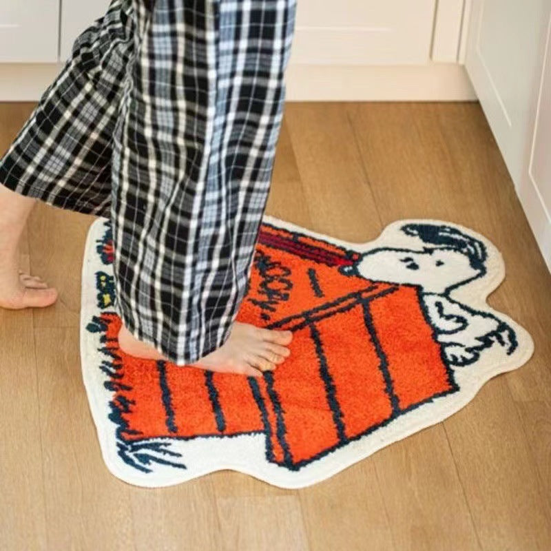 Cartoon-Themed Plush Area Rug | High & Bury