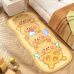 Cartoon-Themed Rectangular Bath Mat | High & Bury