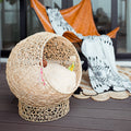 Cat Bed made of Rattan | High & Bury