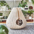 Cat Cave made of Handcrafted Natural Material | High & Bury