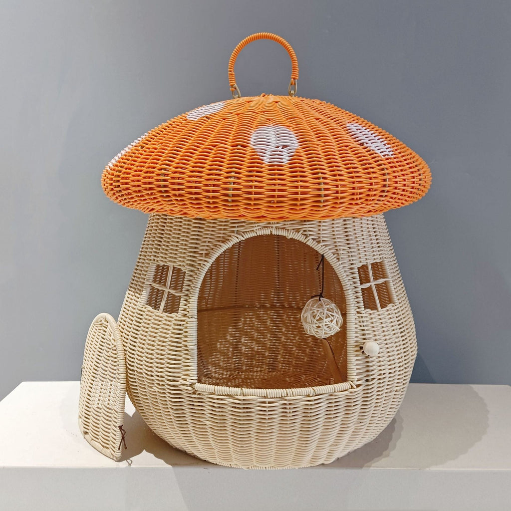 Cat House Woven Natural Fiber | High & Bury