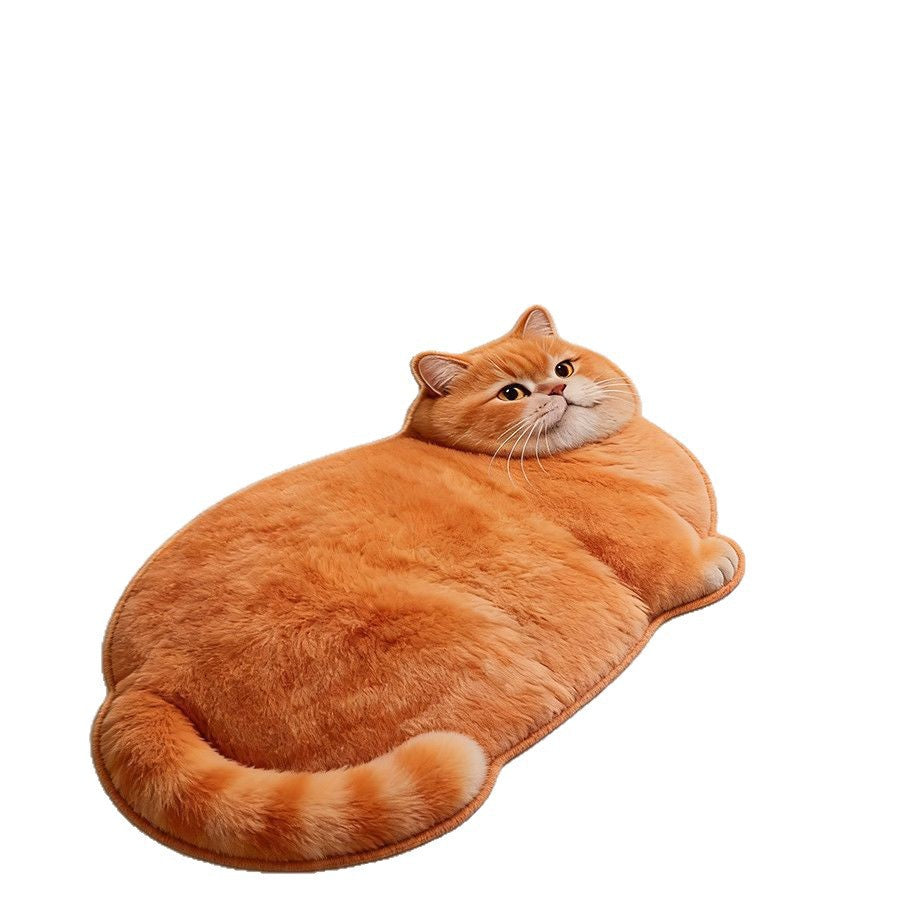 Cat-Shaped Bath Mat | High & Bury