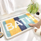 Cat-Themed Bath Mat | High & Bury