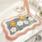 Cat-Themed Bath Mat | High & Bury