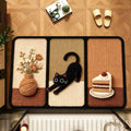 Cat-Themed Decorative Area Mat | High & Bury