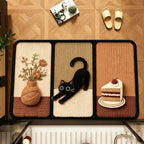 Cat-Themed Decorative Area Mat | High & Bury