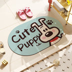 Cat-Themed Plush Bath Mat | High & Bury
