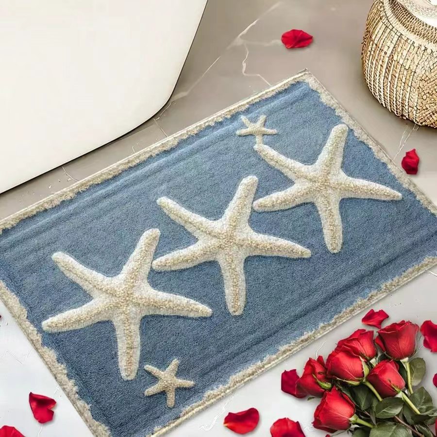 Cat-Themed Plush Floor Mat | High & Bury
