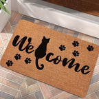 Cat-Themed Welcome Mat | High & Bury