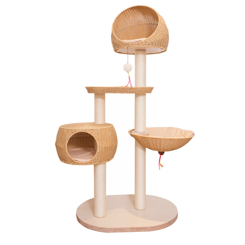 Cat Tree made of Natural Material | High & Bury