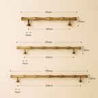 Cedarbrook Solid Brass Cabinet Handle