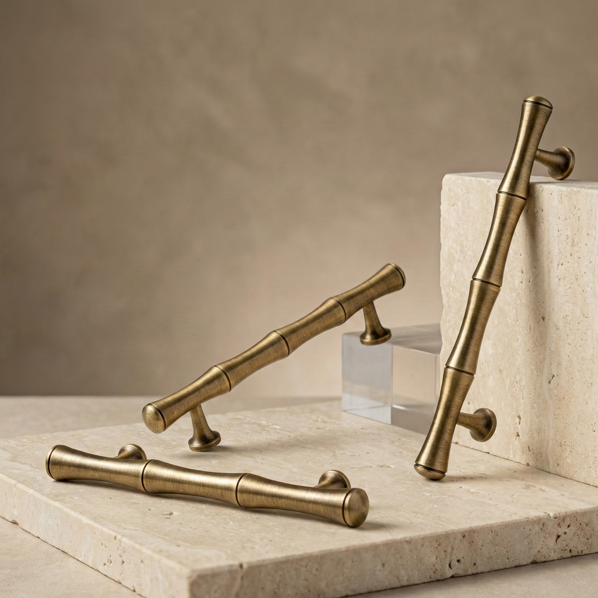 Cedarbrook Solid Brass Cabinet Handle