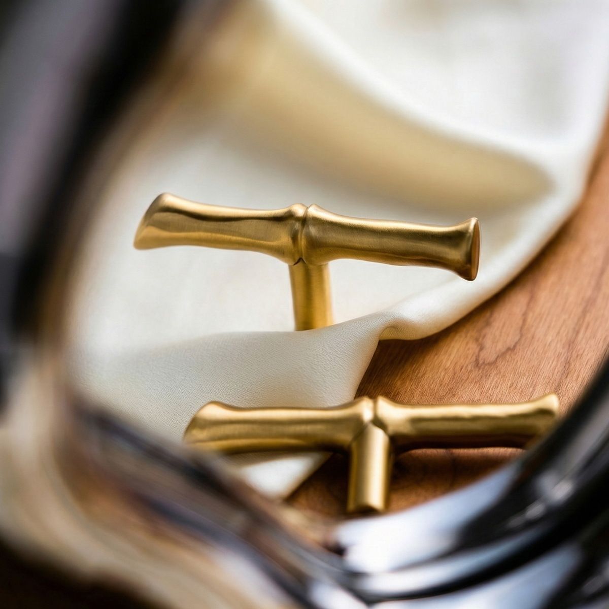 Cedarbrook Solid Brass Cabinet Handle