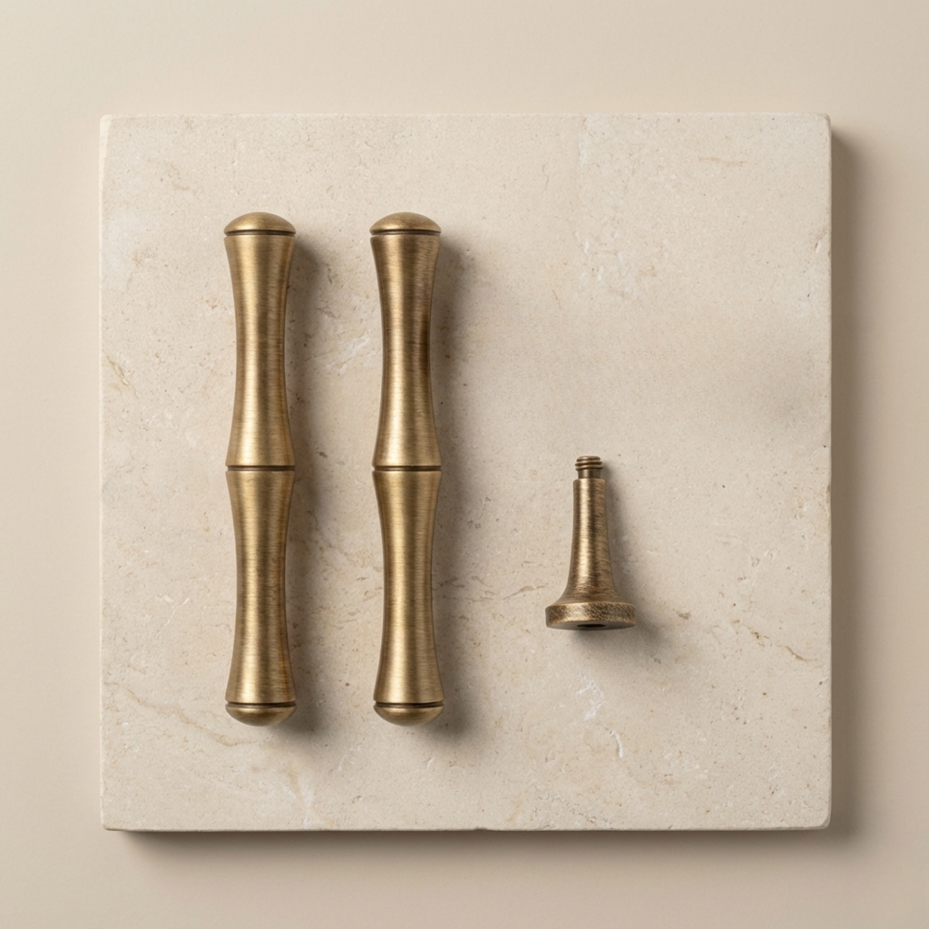 Cedarbrook Solid Brass Cabinet Handle