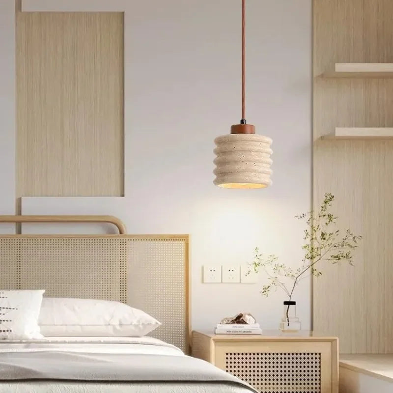 Cedarmont Travertine Pendant Lamp